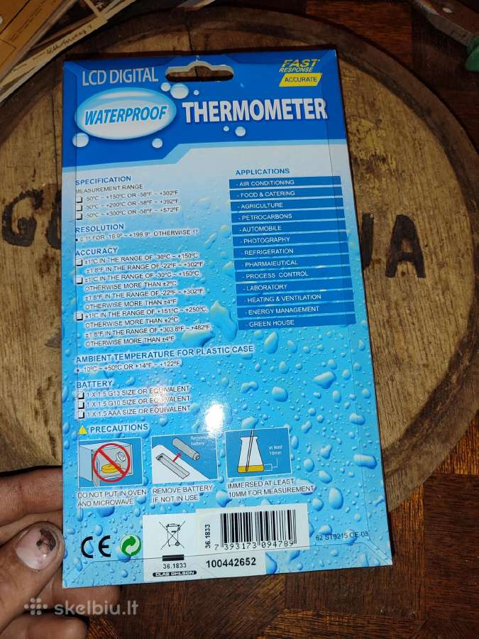 Termometras virtuvėje - nuotraukos Nr. 2