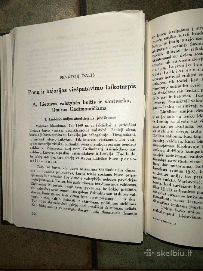 A.šapoka Lietuvos istorija 1989 m. 696 psl - nuotraukos Nr. 4