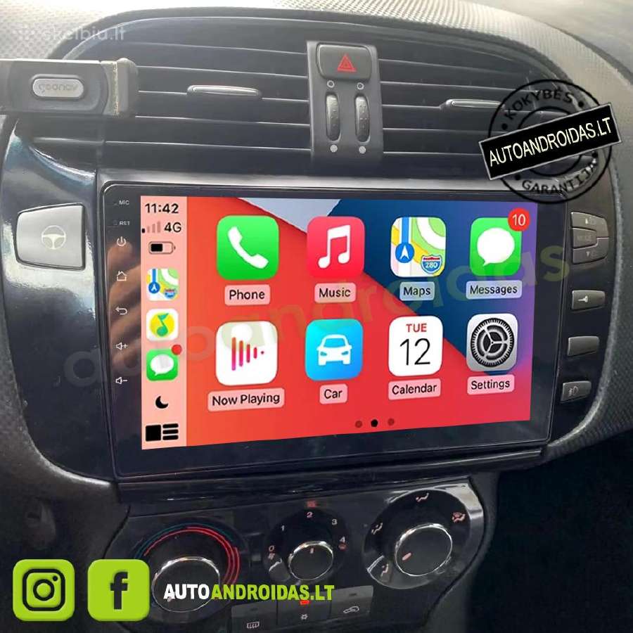 Fiat Bravo 2007-12 Android multimedia WiFi/GPS/usb