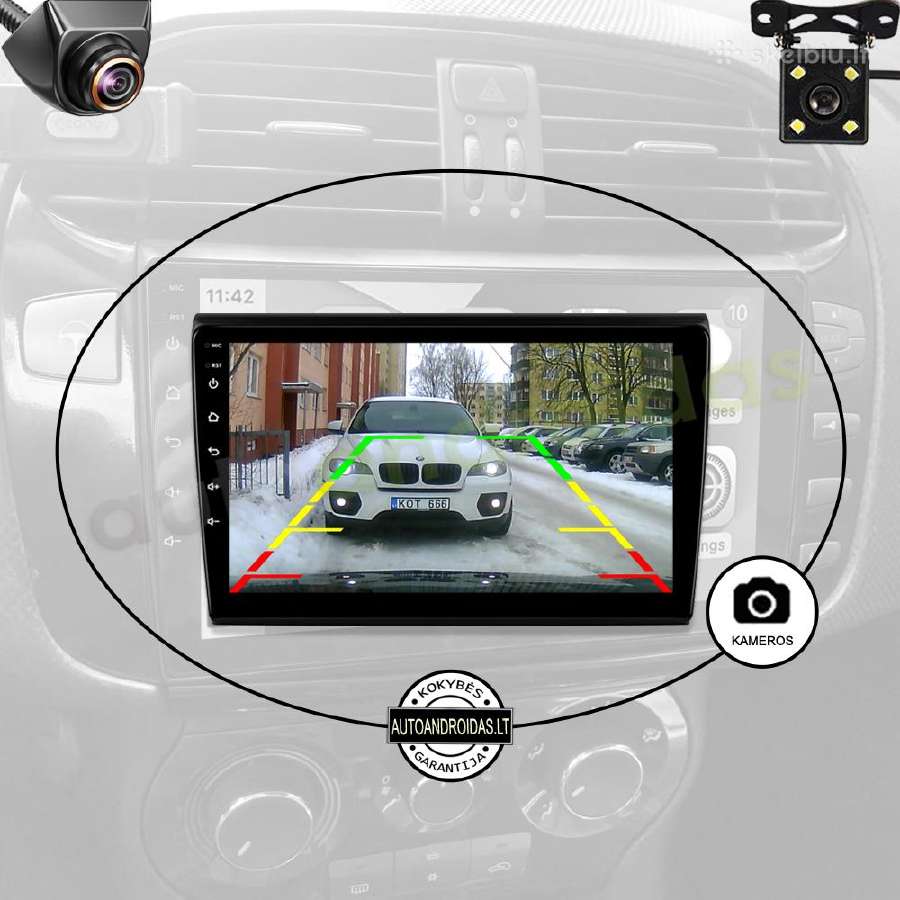 Fiat Bravo 2007-12 Android multimedia WiFi/GPS/usb - nuotraukos Nr. 7