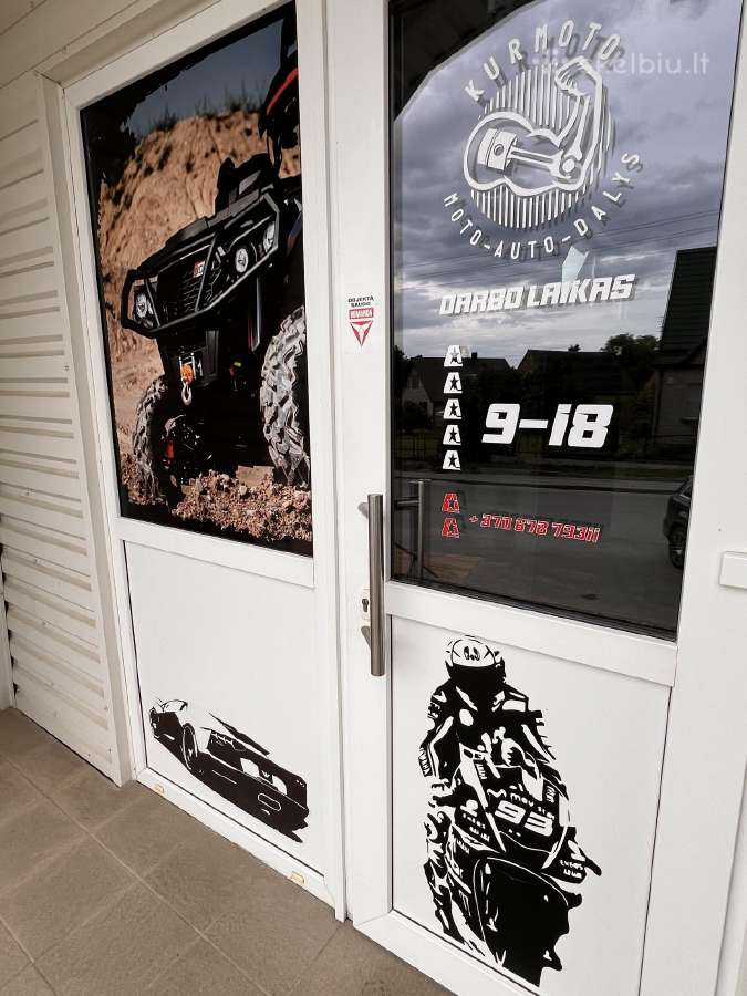 Aodes ir Segway keturračiai Kuršėnuoseauto dalys