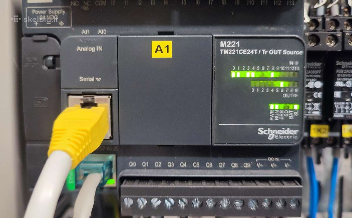 Schneider Electric valdiklių programavimas, - nuotraukos Nr. 6
