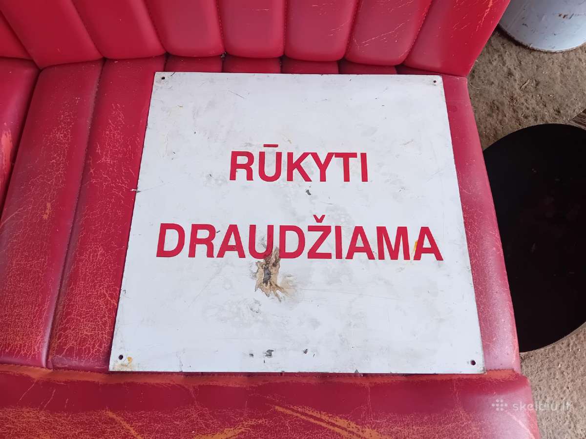 Tarybiniu laiku informacines lenteles ir numeriai - nuotraukos Nr. 10