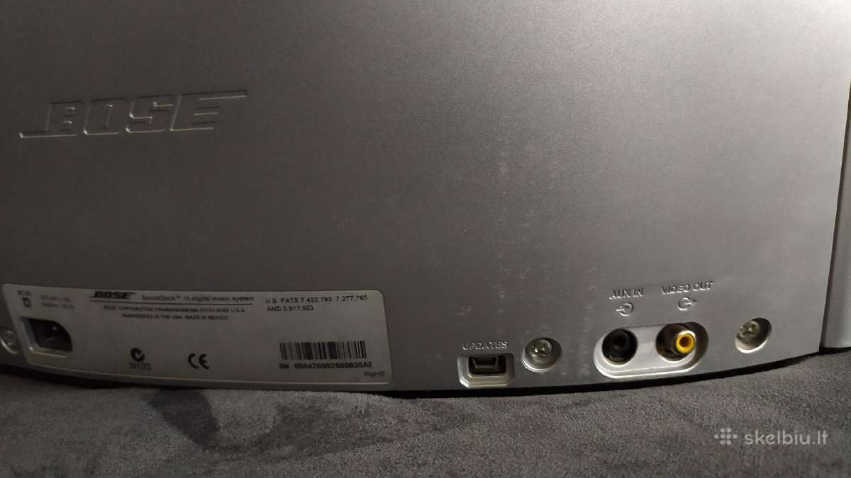 Bose sounddock10 galinga Bluetooth kolonele - nuotraukos Nr. 5
