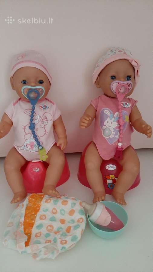 Lėlės baby born. Barbių baldai