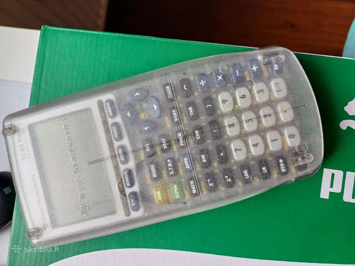 Graphing Calculator Texas Instruments-83 plus - nuotraukos Nr. 4