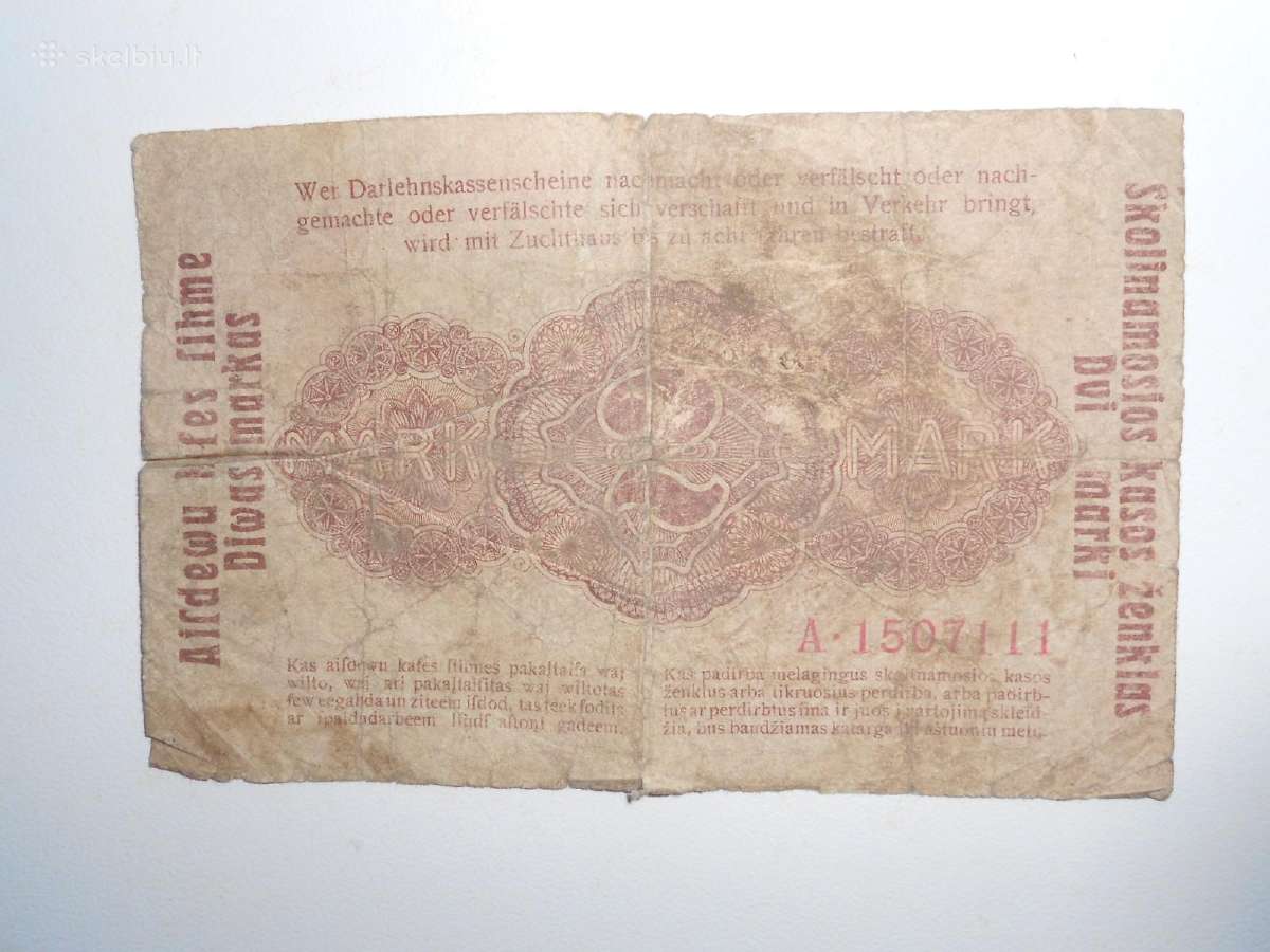 2 ostmarkes Kaunas 1918m - nuotraukos Nr. 2