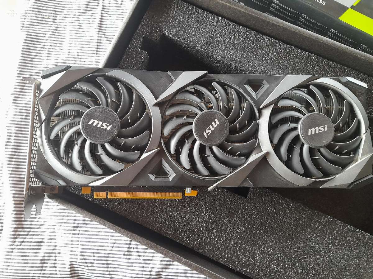 Parduodu Msi Geforce Rtx 3060ti Ventus 3x 8g Oc