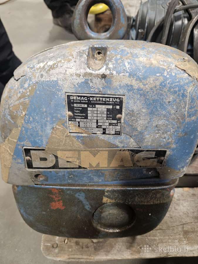 Elektrinis grandininis keltuvas, Demag Pk 5n-f