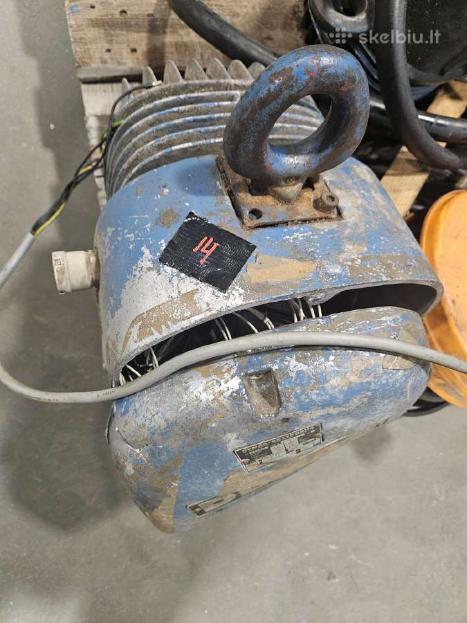 Elektrinis grandininis keltuvas, Demag Pk 5n-f - nuotraukos Nr. 3