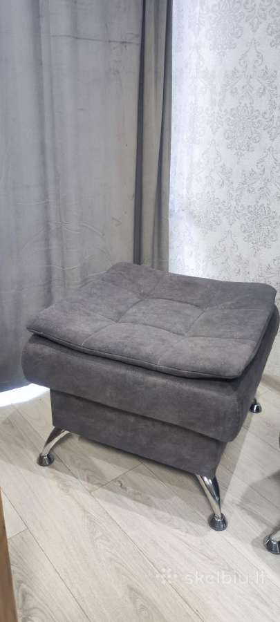 Sofa-lova, pufas - nuotraukos Nr. 7
