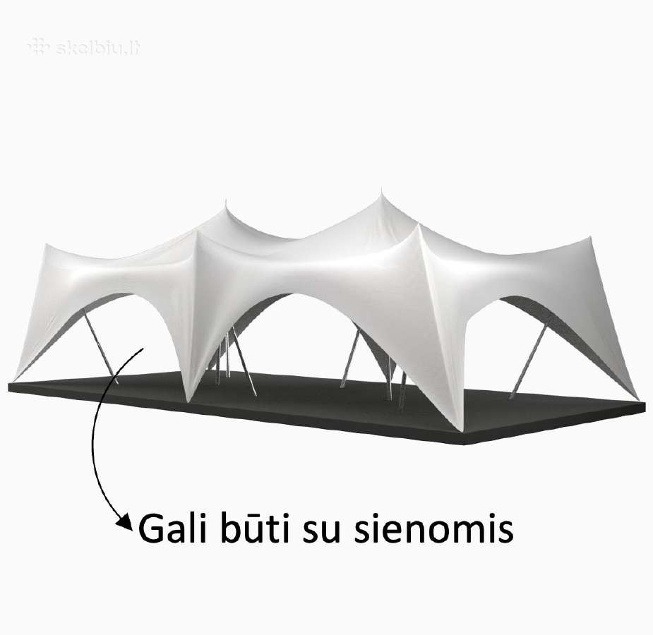 Naudotos palapinės Crown įvairių dydžių