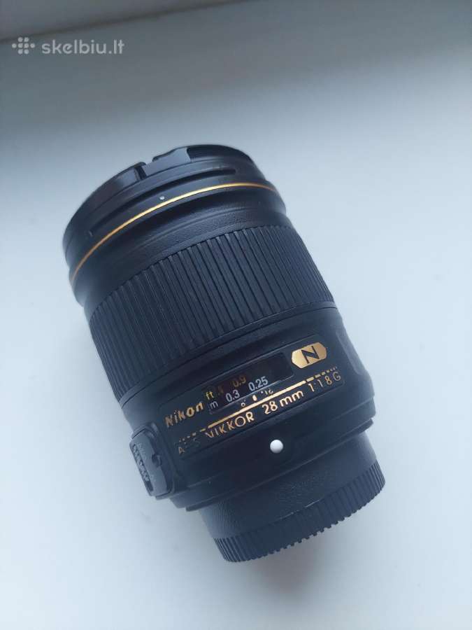 Nikkor 28mm f/1.8g Af-s - Skelbiu.lt