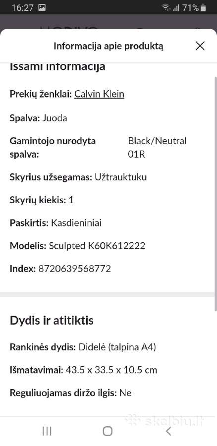 Rankinė - nuotraukos Nr. 27