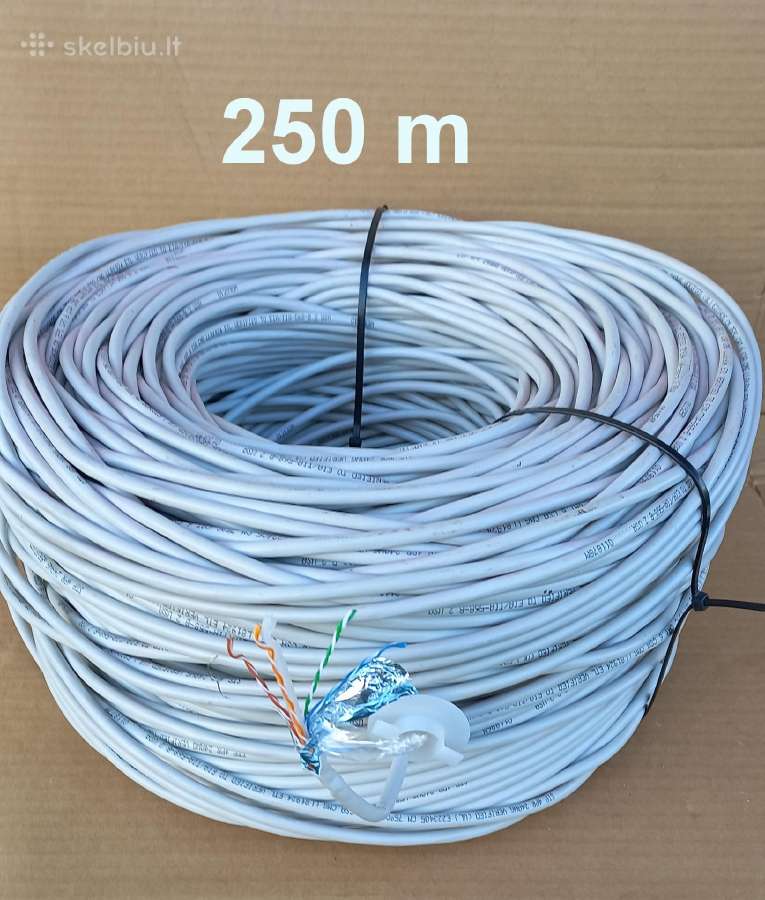 Kabelis interneto 6 kateg., ekranuotas - nuotraukos Nr. 2
