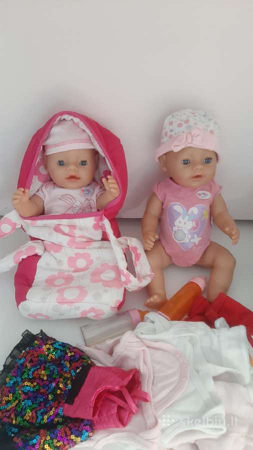 Baby born lėlės su lopšiu