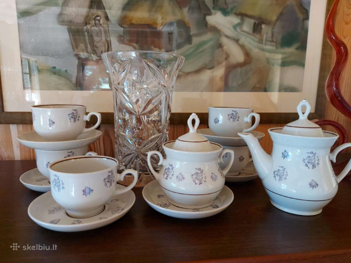 Porceleninis kolekcijinis servyziukas,papildymui - nuotraukos Nr. 2