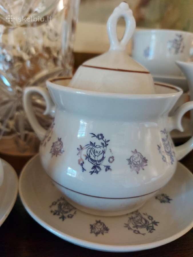 Porceleninis kolekcijinis servyziukas,papildymui - nuotraukos Nr. 6