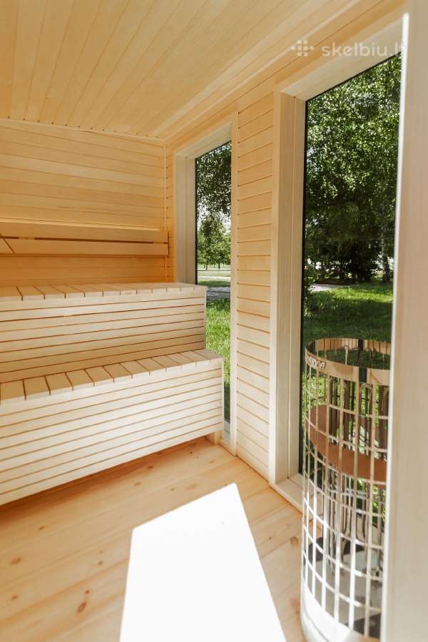 Karkasinė pirtis 245x245 - nuotraukos Nr. 14