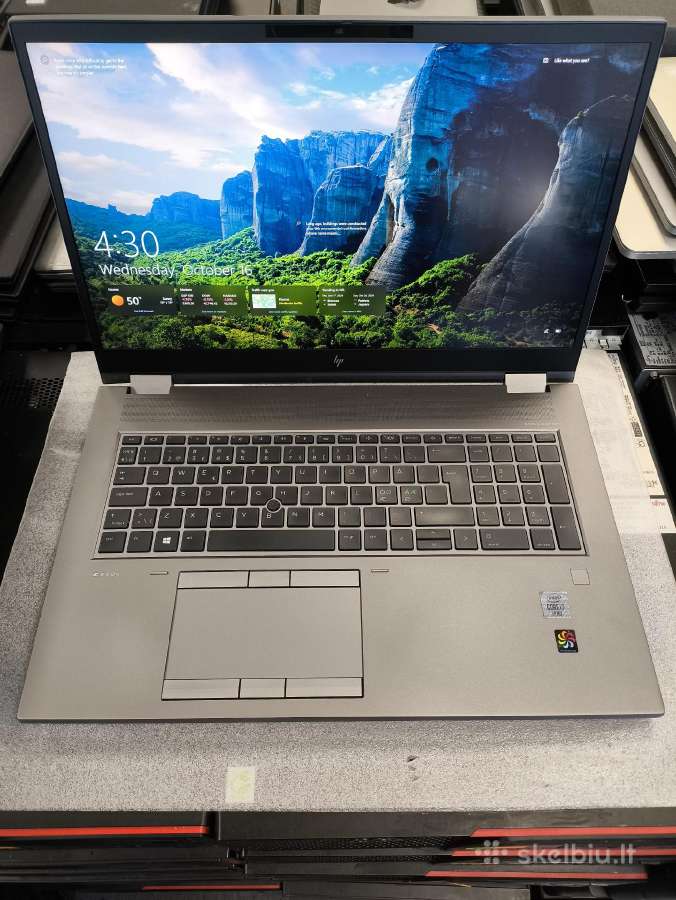 17.3 4k Fury Zbook i7-10850h 64gb 1tb Rtx 5000 16g - Skelbiu.lt