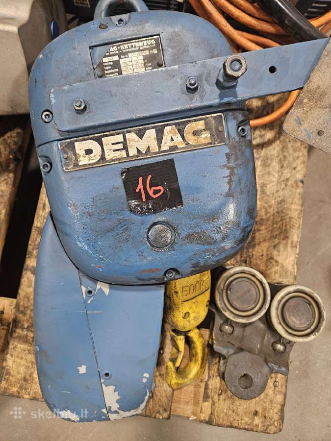Grandininis Keltuvas Demag Pk2 - nuotraukos Nr. 12