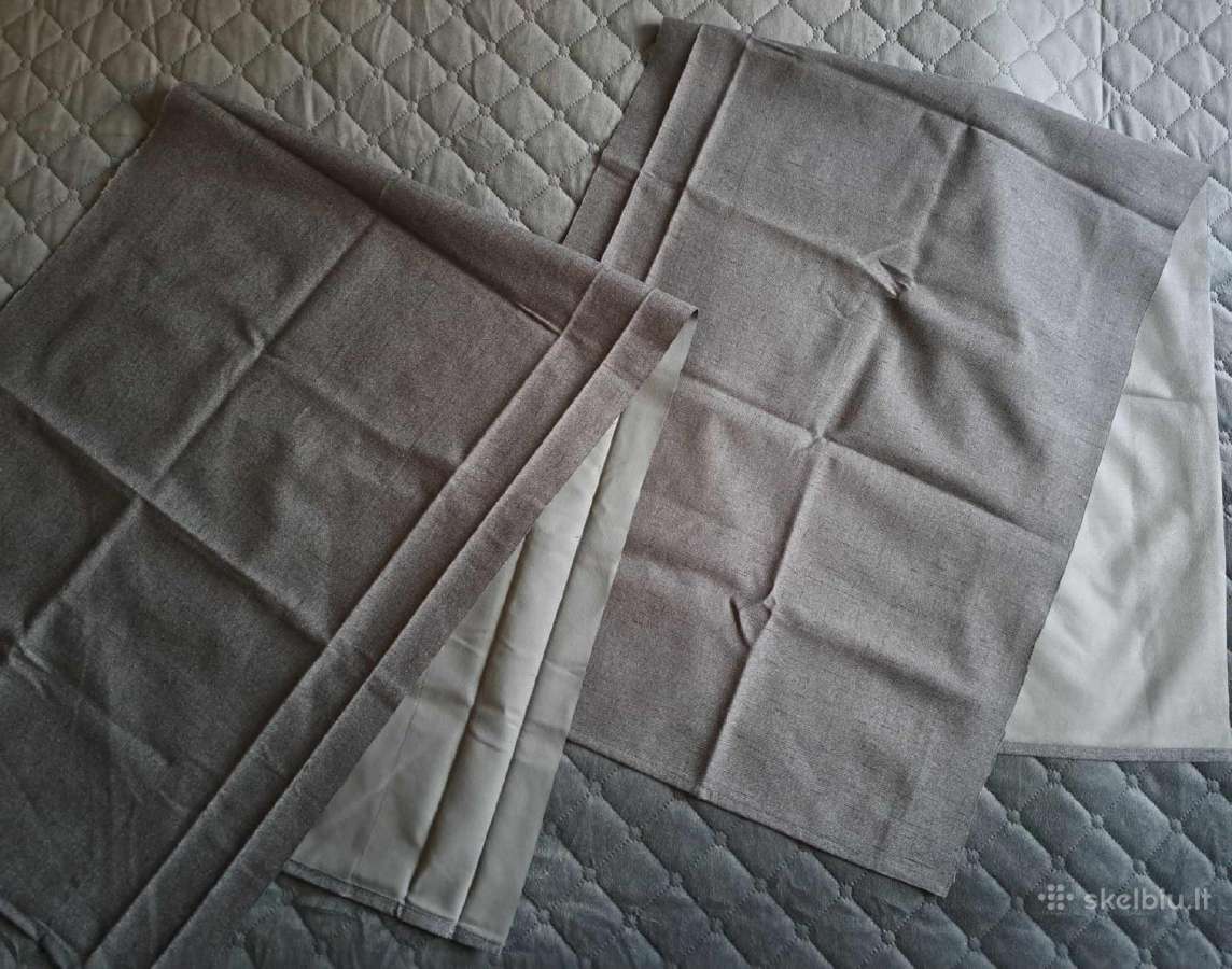 Užtemdančios užuolaidos likutis. 2 vnt - 140x55cm. - nuotraukos Nr. 8