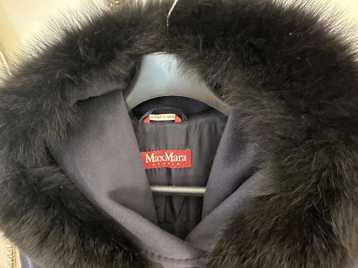 Originalus Max mara Studio paltas - nuotraukos Nr. 3