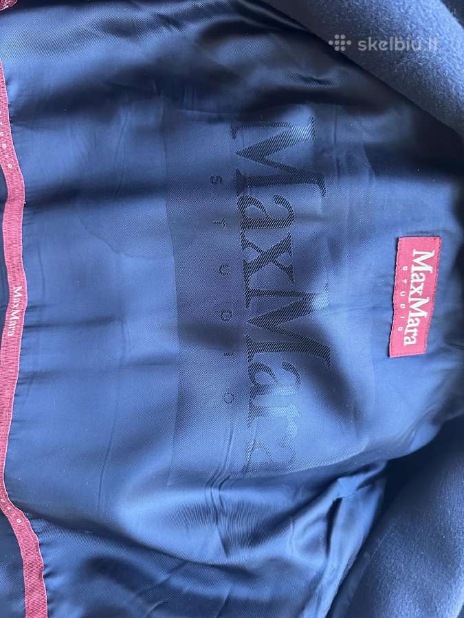 Originalus Max mara Studio paltas - nuotraukos Nr. 4