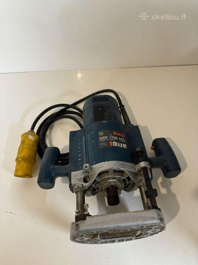 Bosch Įvorės užveržimas Gof 1600, Gof 1700e - nuotraukos Nr. 6