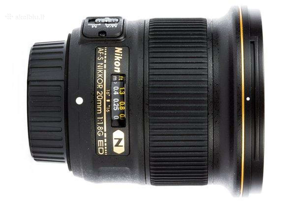 Nikon Af-s Nikkor 20mm f/1.8g Ed
