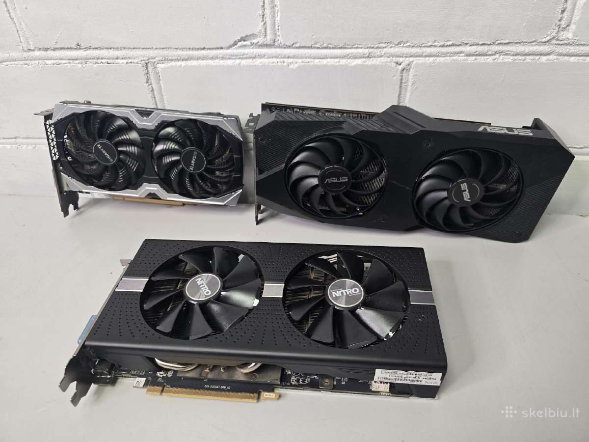 2080ti 1080ti 5700xt 5600xt rx570 rx480 8gb - Skelbiu.lt