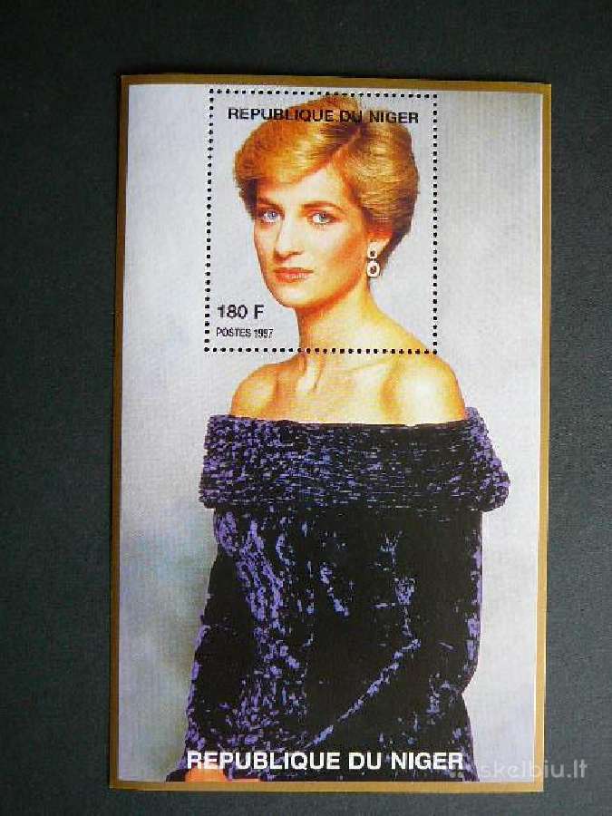 Velso princesė Diana Nigerija 1997 Mnh #n111