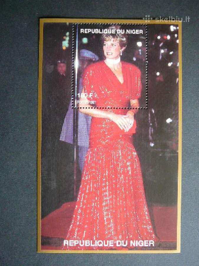 Velso princesė Diana Nigerija 1997 Mnh #n112