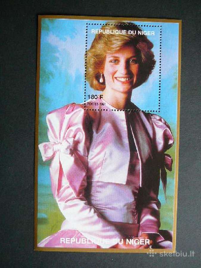 Velso princesė Diana Nigerija 1997 Mnh n113