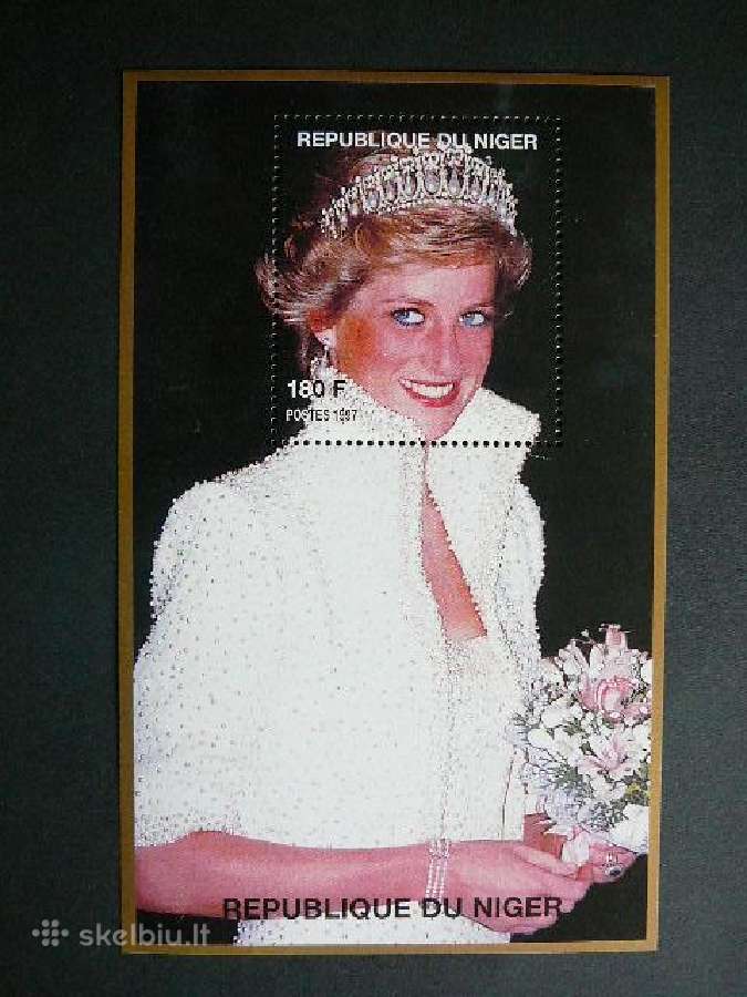 Velso princesė Diana Nigerija 1997 Mnh n114