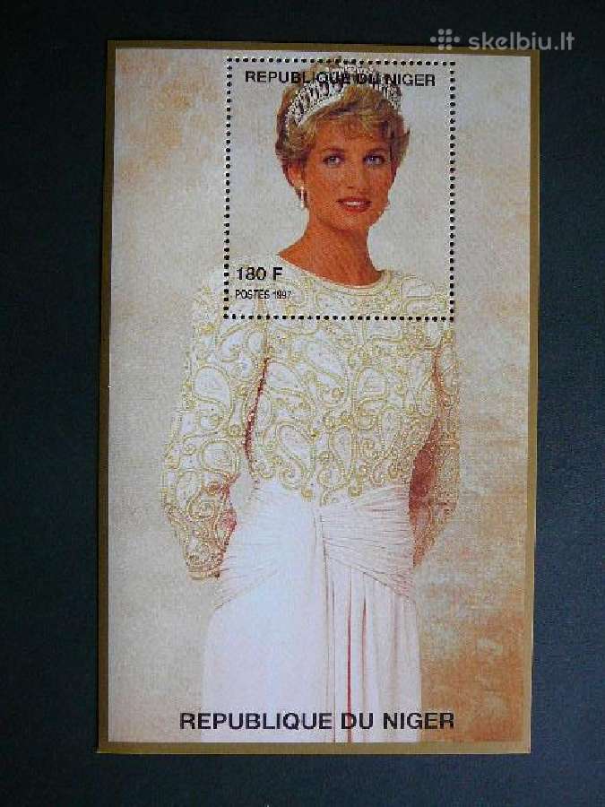 Velso princesė Diana Nigerija 1997 Mnh n115