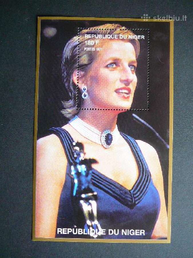 Velso princesė Diana Nigerija 1997 Mnh n116