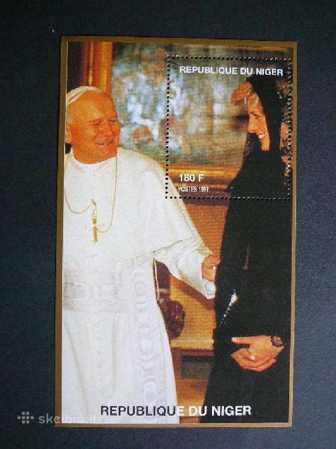 Velso princesė Diana Nigerija 1997 Mnh n118