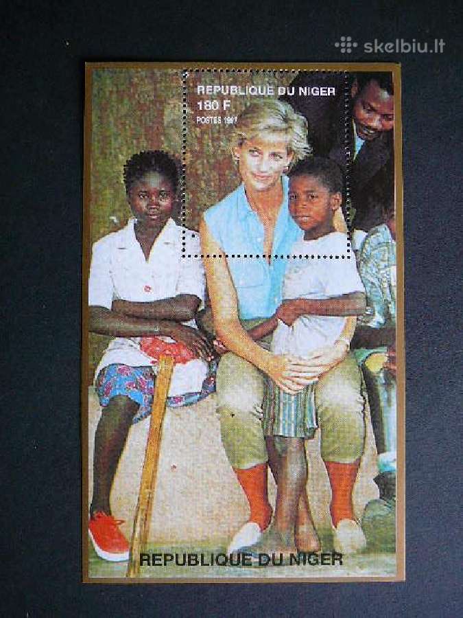 Velso princesė Diana Nigerija 1997 Mnh n119