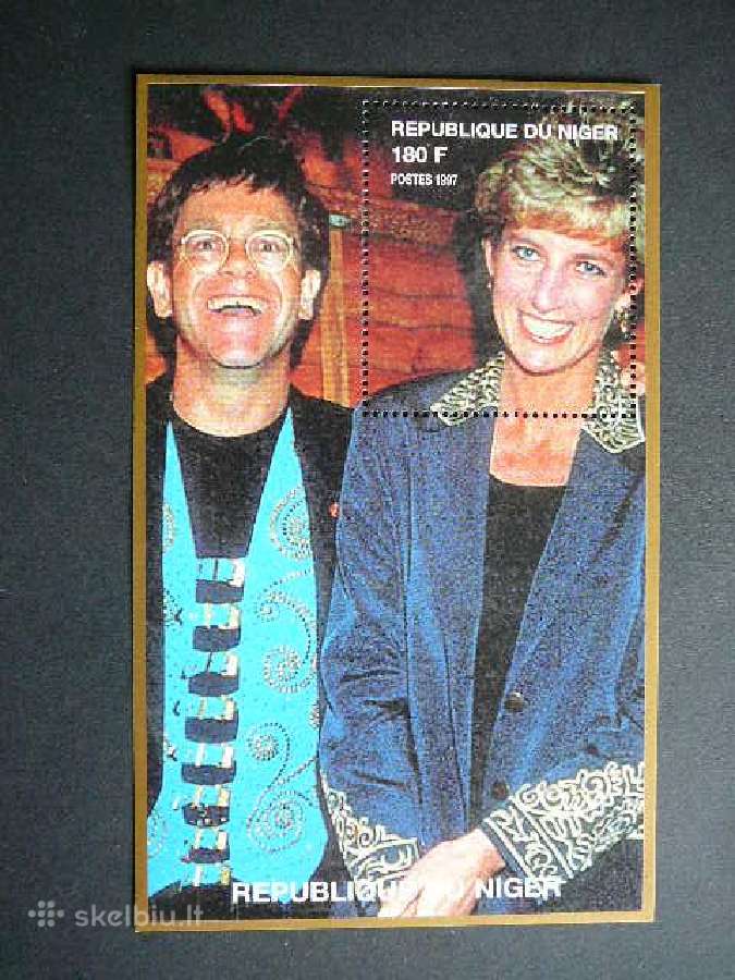 Velso princesė Diana Nigerija 1997 Mnh n120