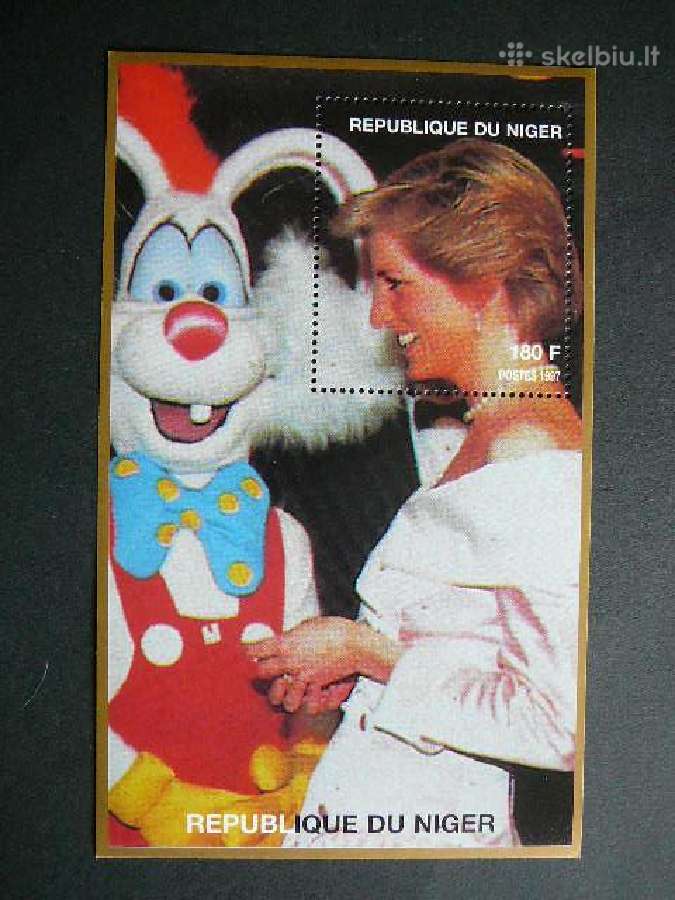 Velso princesė Diana Nigerija 1997 Mnh n122