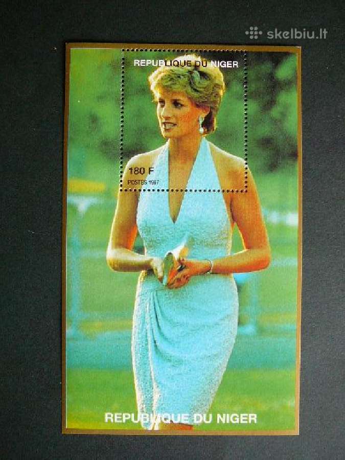 Velso princesė Diana Nigerija 1997 Mnh n123
