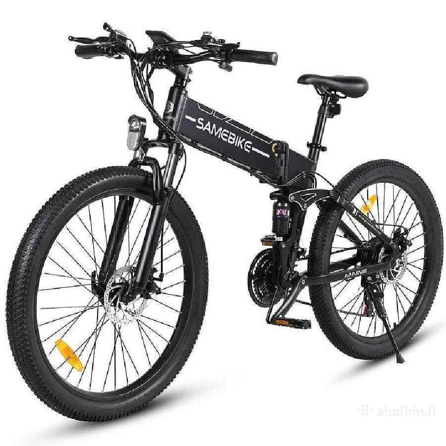 Elektrinis dviratis Samebike Lo26-II-ft-yd-bk 900w - nuotraukos Nr. 4