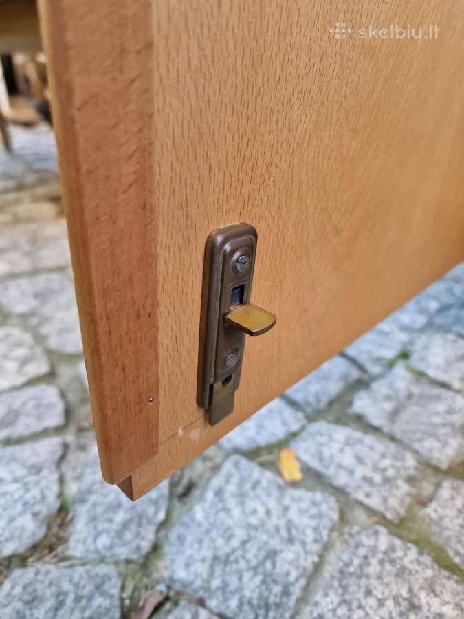 Vintažinė riešutmedžio komoda -sekreteras - nuotraukos Nr. 21