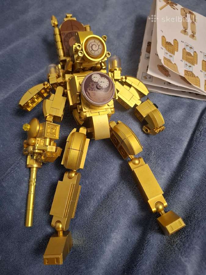 Konstruojami robotai
