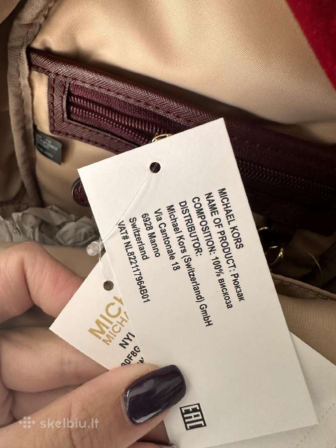 Michael Kors kuprinė - nuotraukos Nr. 5