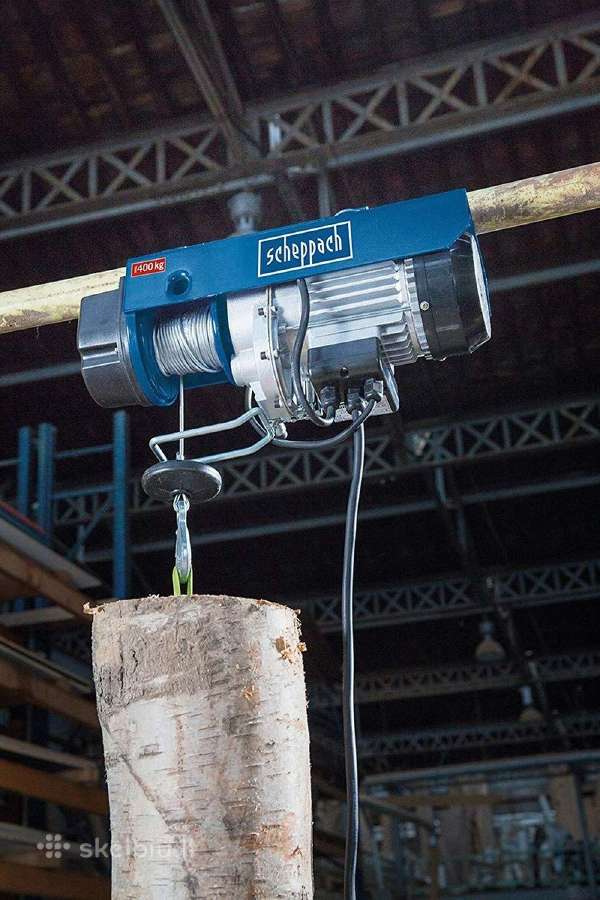 Elektrinis keltuvas, gervė, Scheppach Hrs 400 - nuotraukos Nr. 2