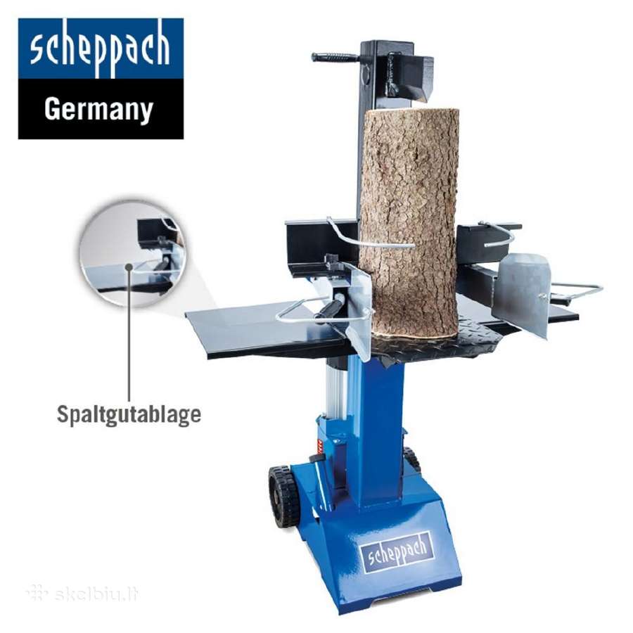 Hidraulinė malkų skaldyklė Scheppach Hl810 - nuotraukos Nr. 3