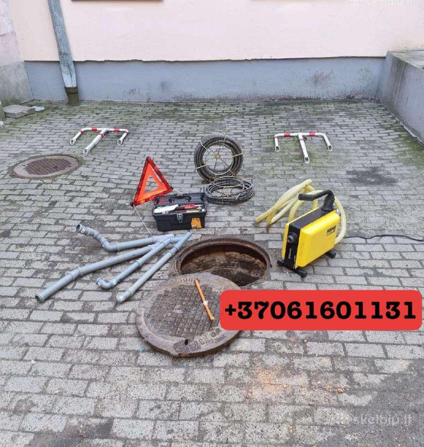 Kanalizacijos nuotekų valymas klaipeda