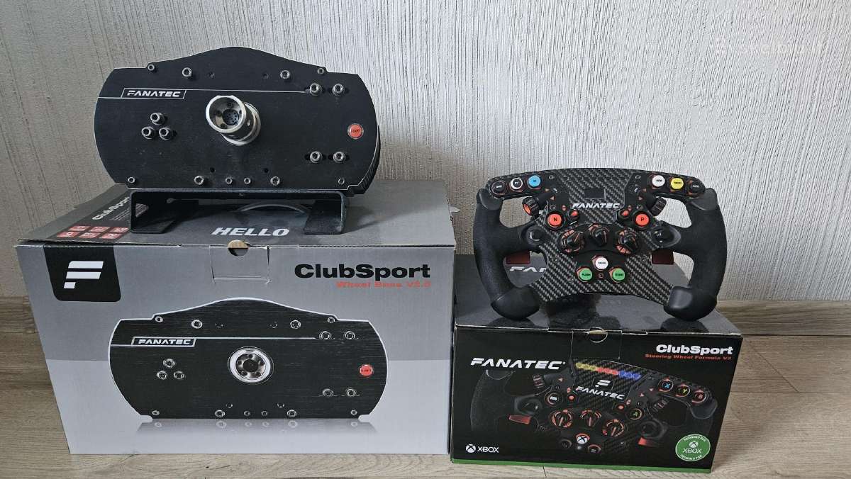 Fanatec clubsport 2.5 su vairu - Skelbiu.lt